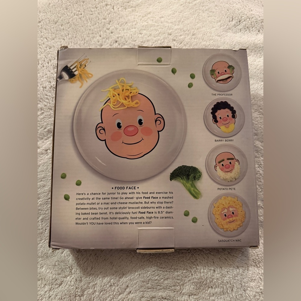 Fred Food Face Plate - Picture 2 of 3